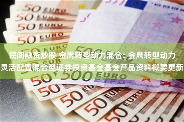 民间融资炒股 金鹰转型动力混合: 金鹰转型动力灵活配置混合型证券投资基金基金产品资料概要更新