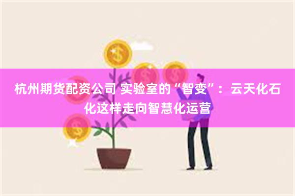 杭州期货配资公司 实验室的“智变”:云天化石化这样走向智慧化运营